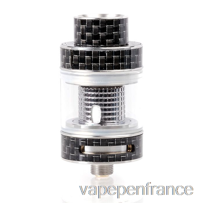 Stylo Vape Noir En Fibre De Carbone Réservoir Sub-ohm Maille Freemax Fireluke